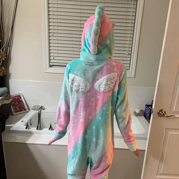 Justice Woman’s Small (or Youth XL) Unicorn Onesie 🦄 - Picture 4 of 10